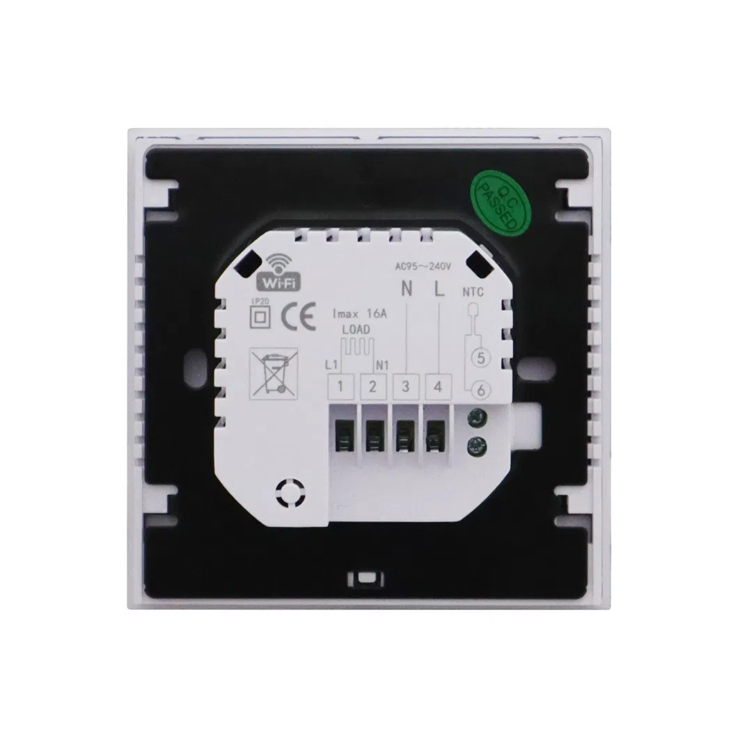 Smart Weekly Programmable LCD Room Thermostat for Heating and Cooling HVAC System