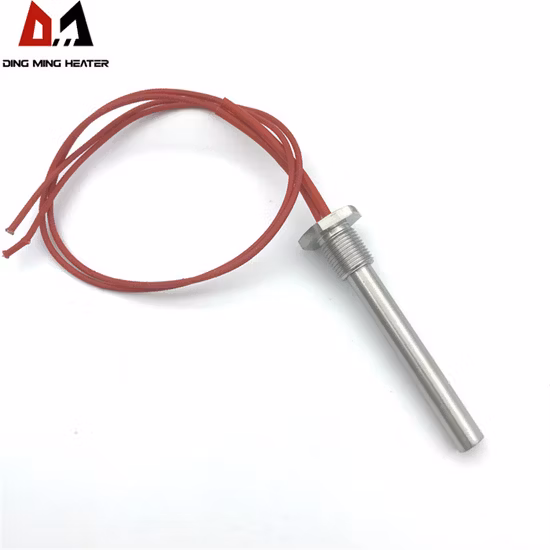 나사산이 있는 카트리지 히터/가열 튜브