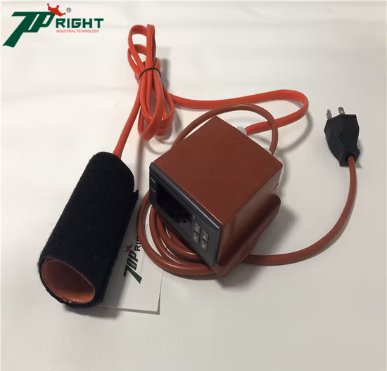 오일 카트리지 충전 건용 전기 실리콘 고무 히터 담요