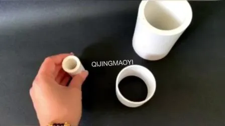 고온로 내화성 커런덤 99% Al2O3 알루미나 세라믹 가열 튜브 4mm